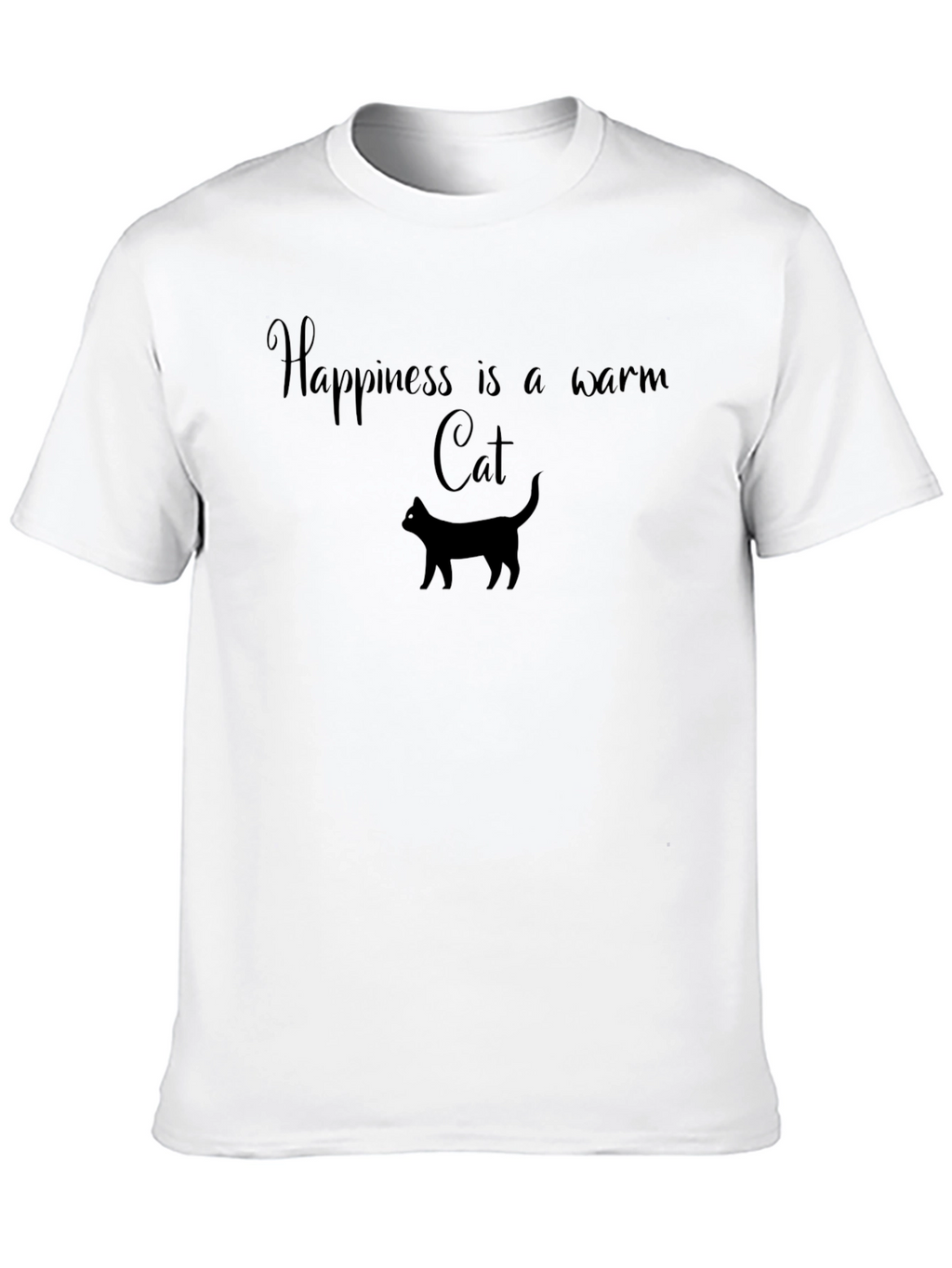 Happiness is a Warm Cat T-Shirt