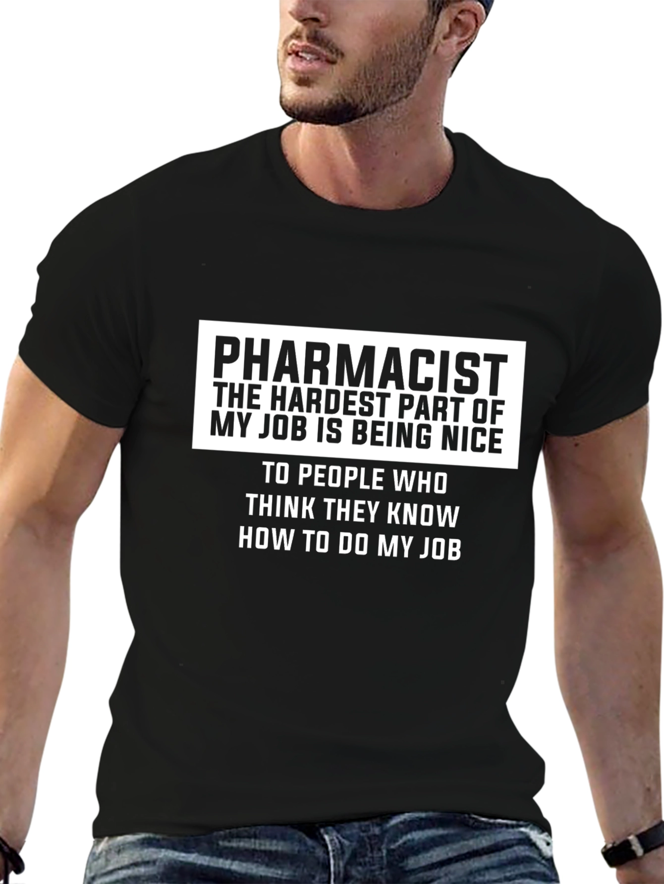 Pharmacist Job Humor Graphic T-Shirt