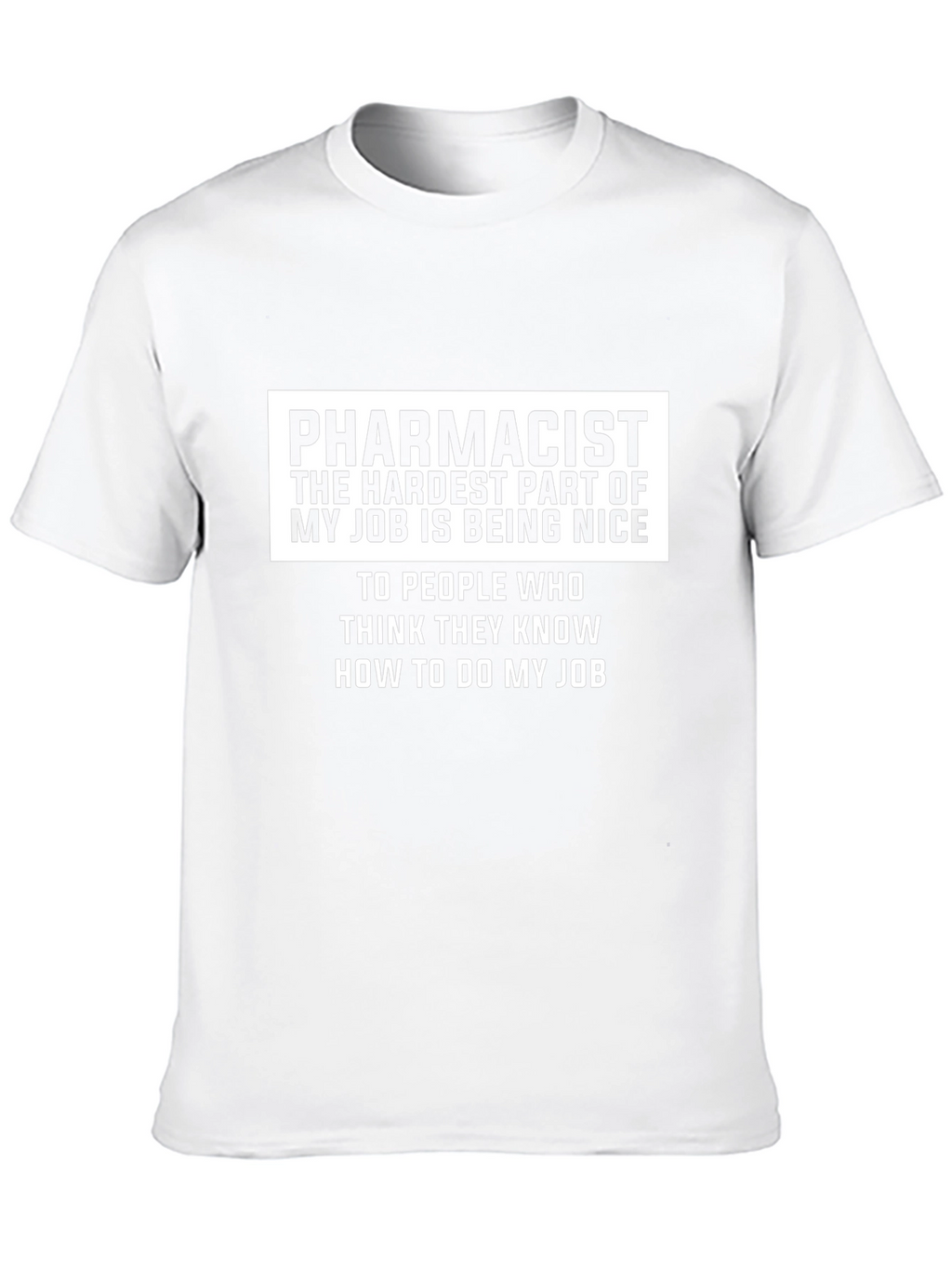 Pharmacist Job Humor Graphic T-Shirt