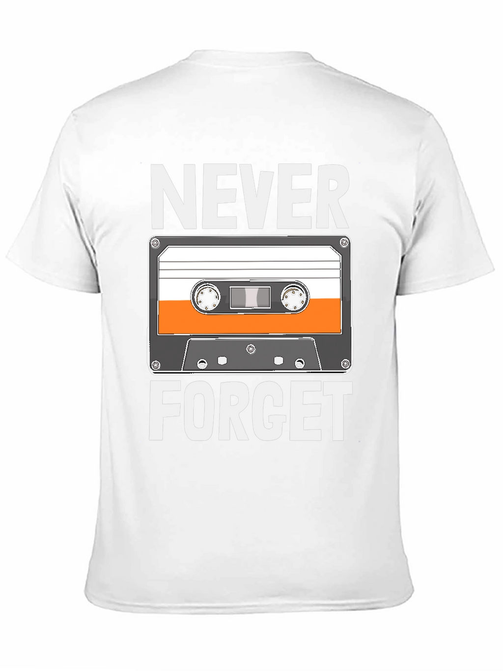 Retro Cassette Tape T-Shirt - Never Forget
