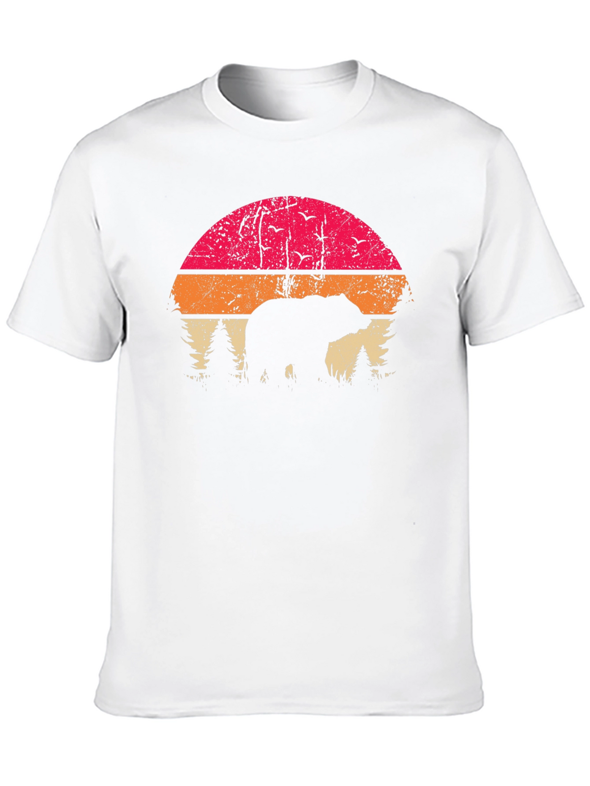 Vintage Bear Sunset T-Shirt