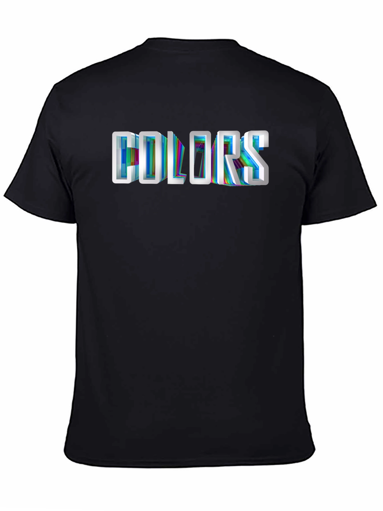 Colors Graphic T-Shirt - Bold Statement Tee
