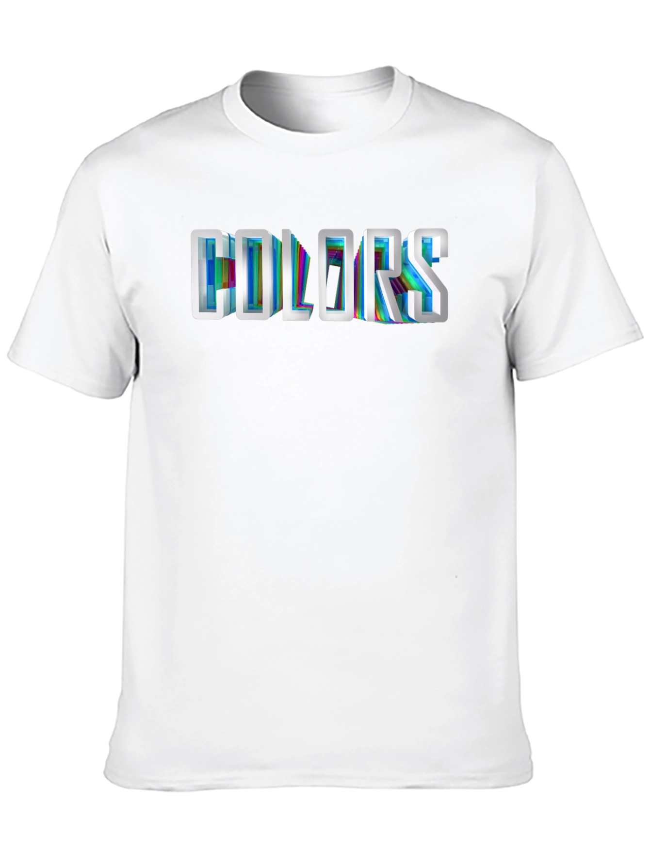 Colors Graphic T-Shirt - Bold Statement Tee