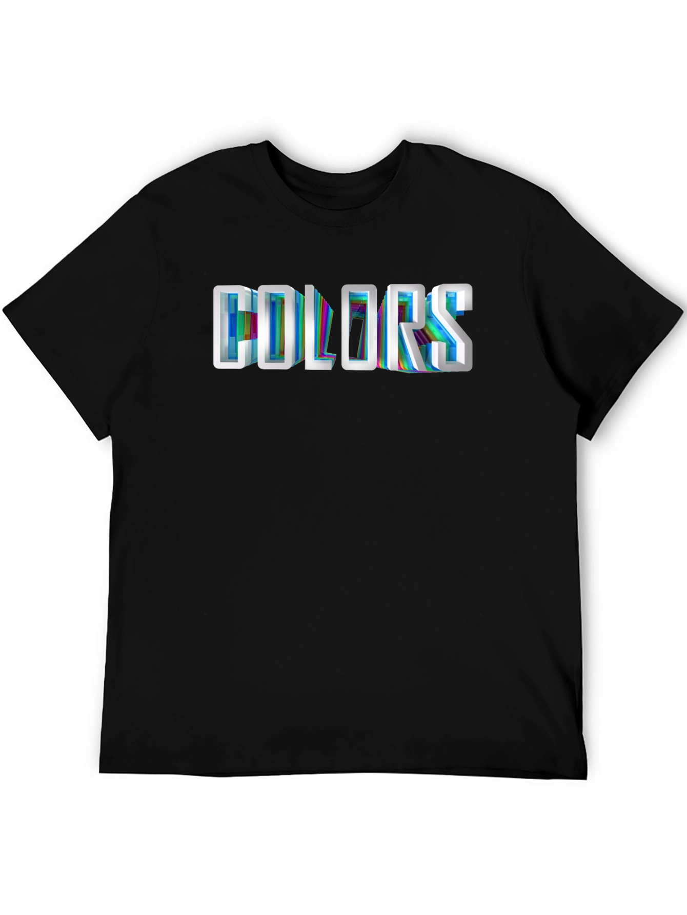 Colors Graphic T-Shirt - Bold Statement Tee