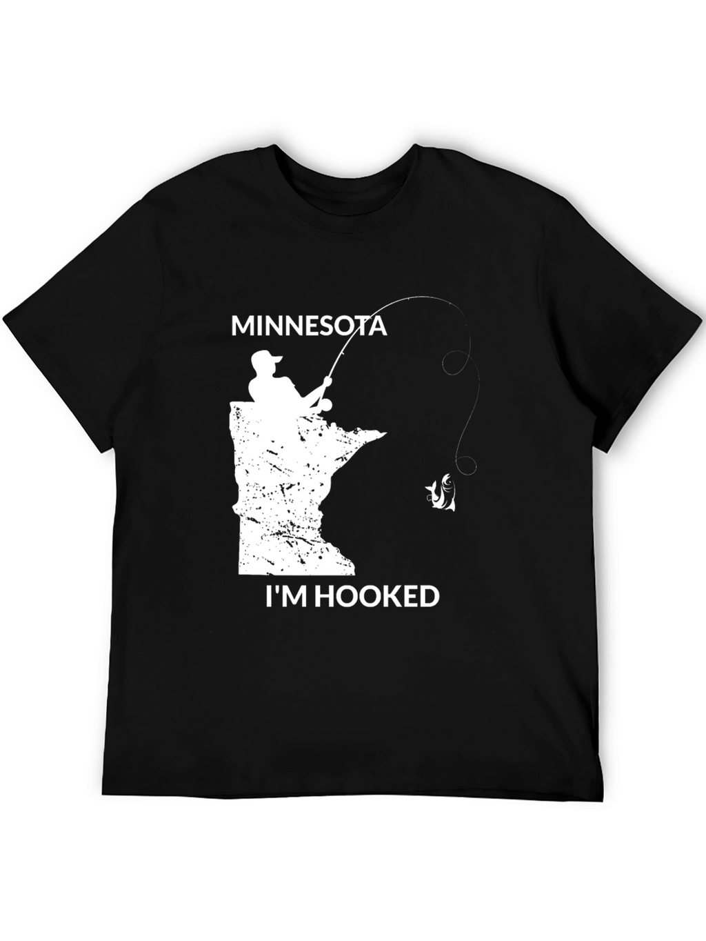 Minnesota Fishing T-Shirt - Im Hooked