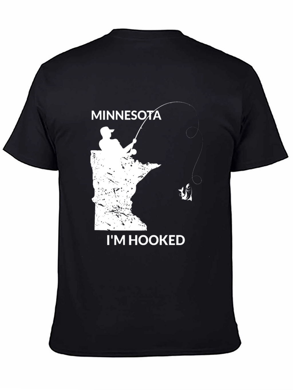 Minnesota Fishing T-Shirt - Im Hooked