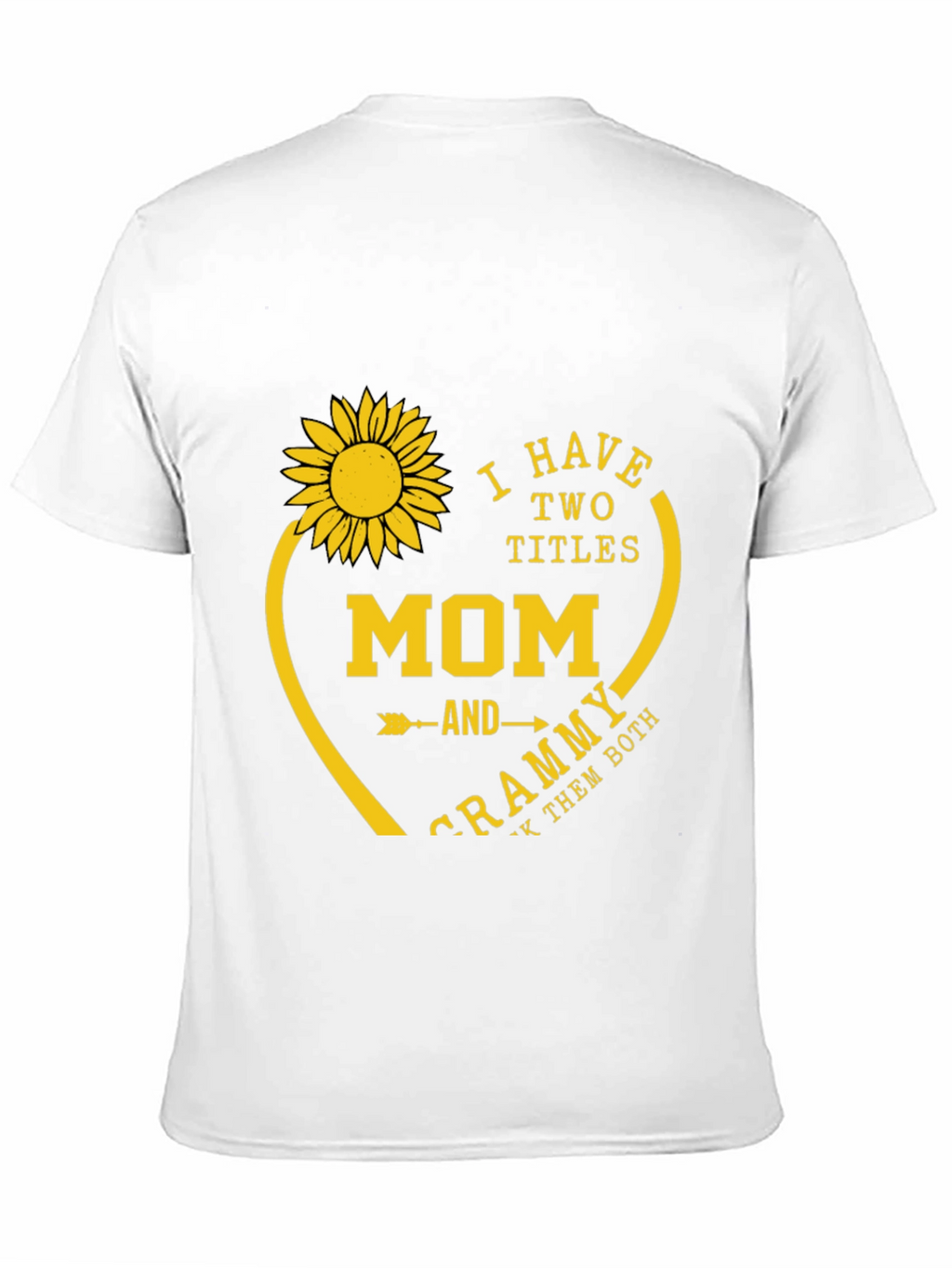 Mom & Grammy Sunflower Graphic Tee