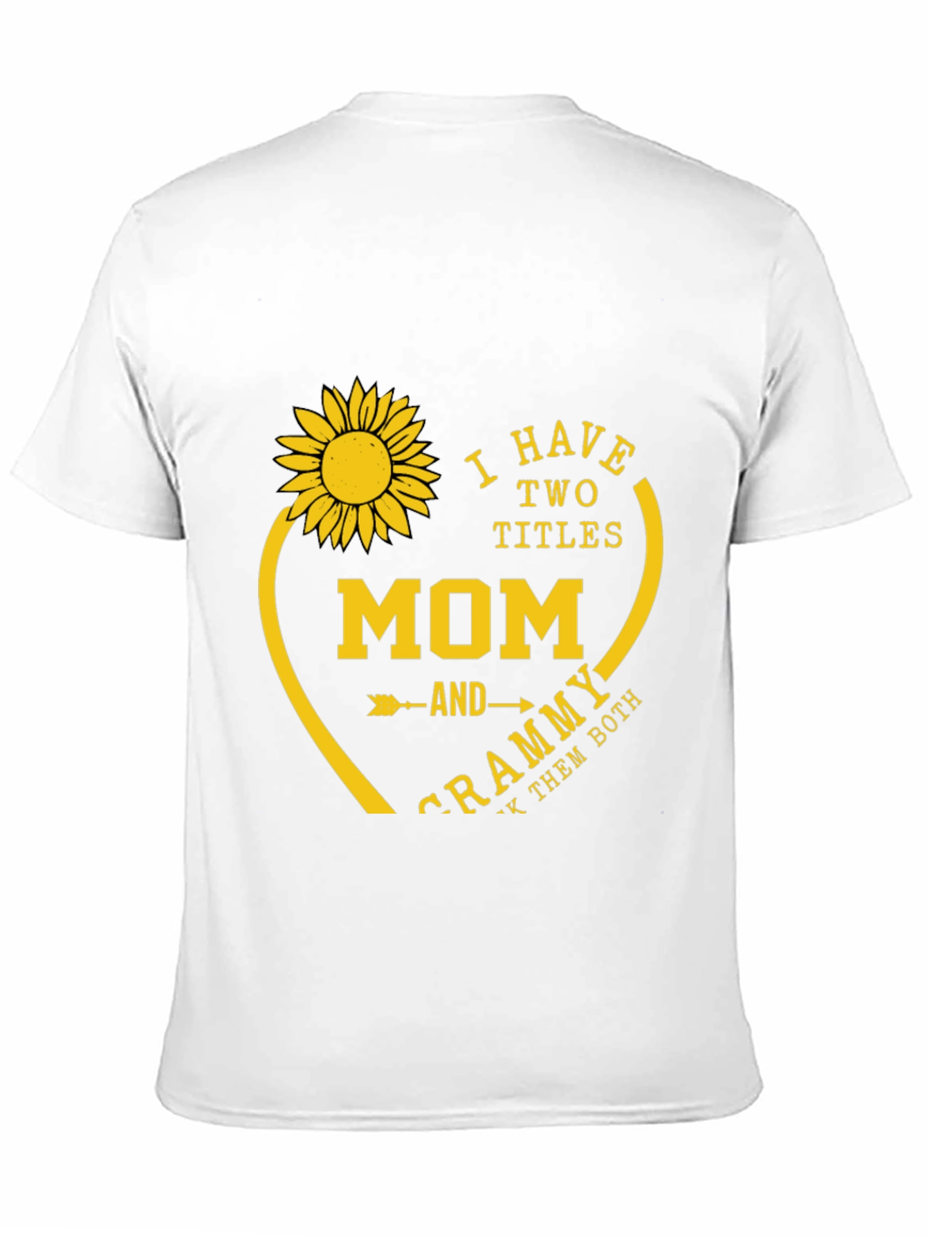 Mom & Grammy Sunflower Graphic Tee