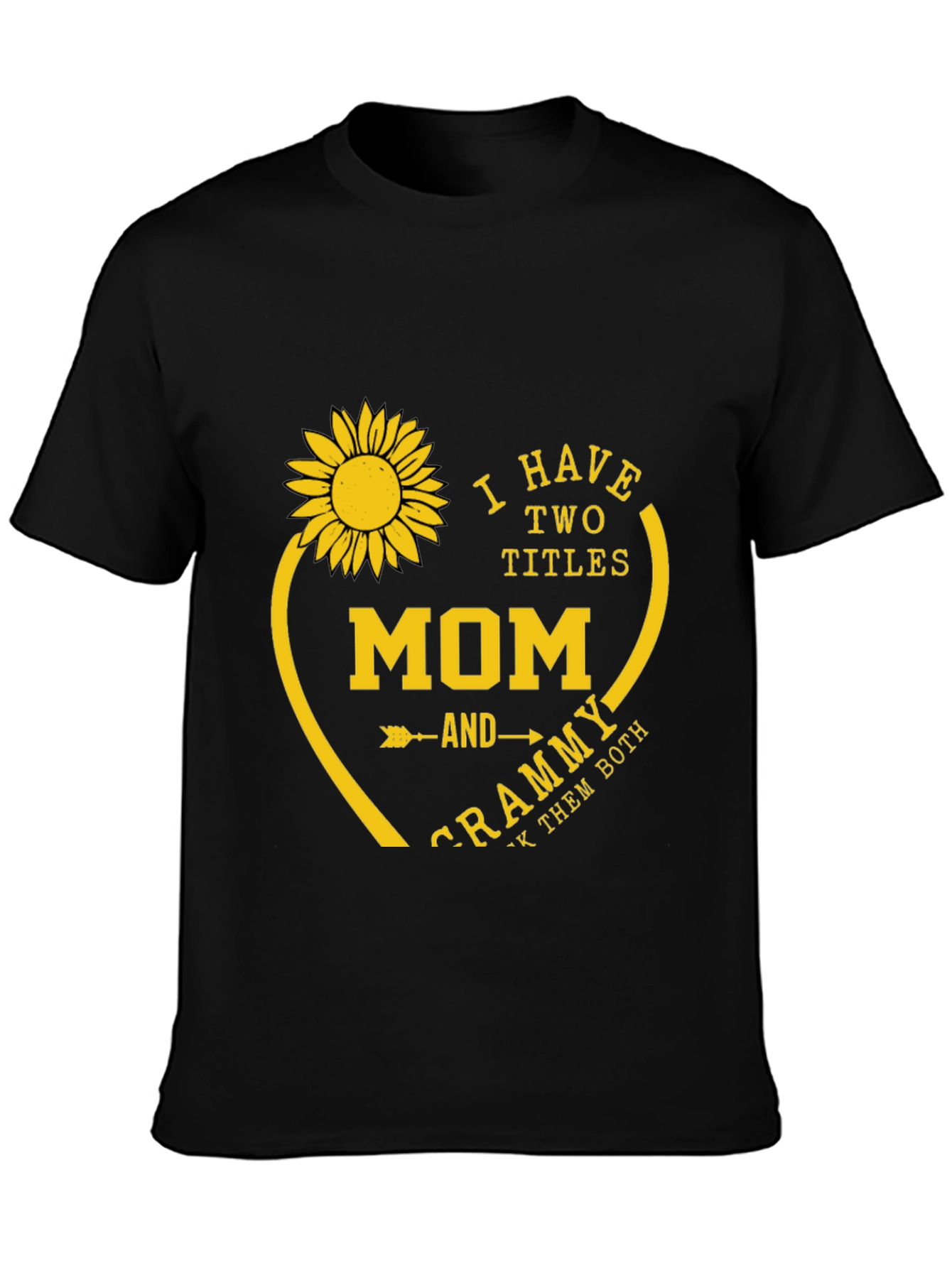 Mom & Grammy Sunflower Graphic Tee