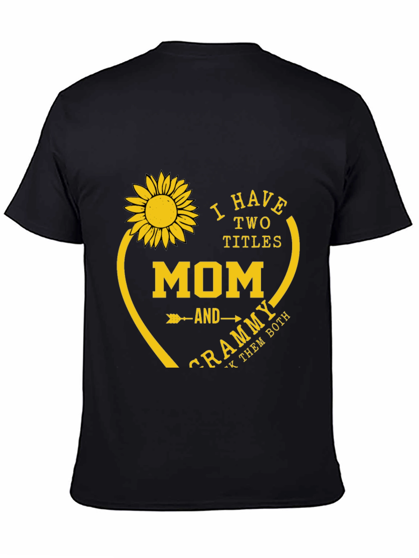 Mom & Grammy Sunflower Graphic Tee
