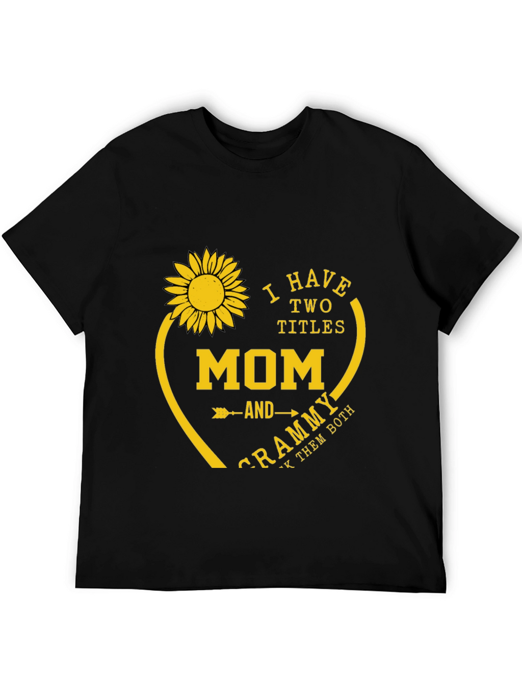 Mom & Grammy Sunflower Graphic Tee