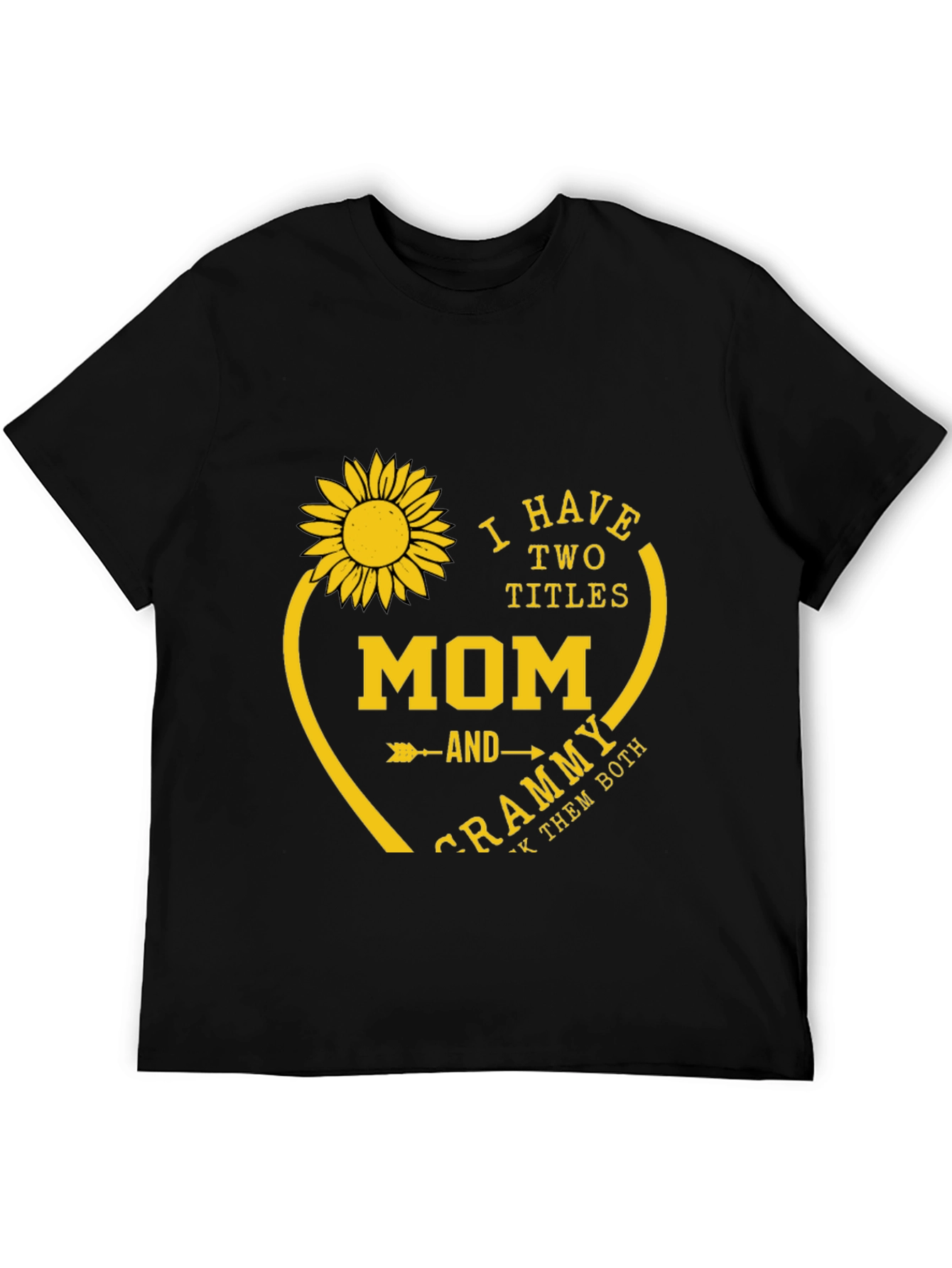 Mom & Grammy Sunflower Graphic Tee