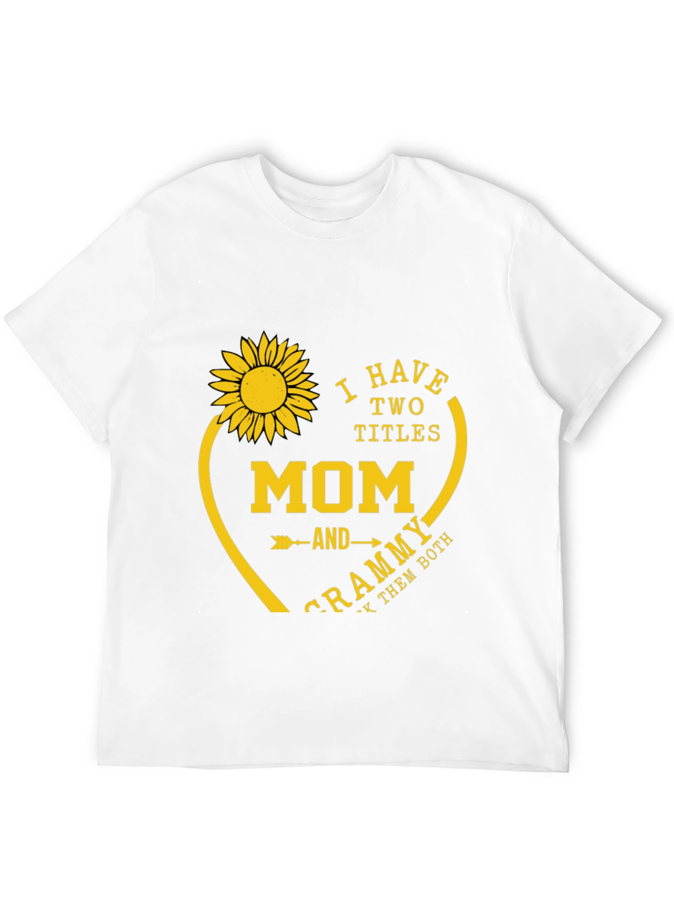 Mom & Grammy Sunflower Graphic Tee