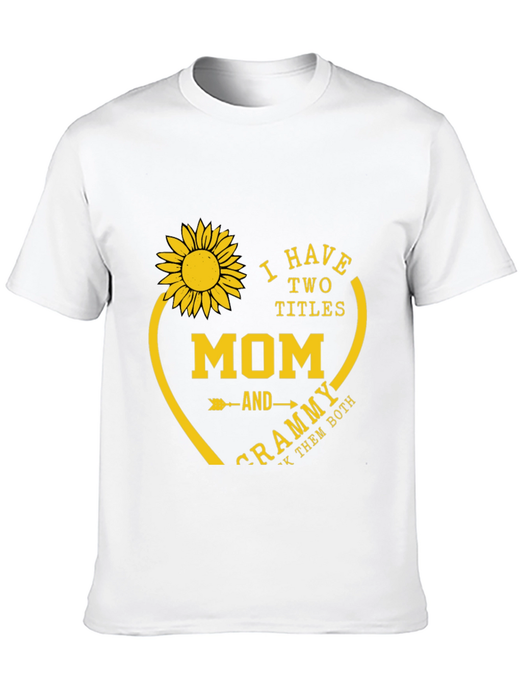 Mom & Grammy Sunflower Graphic Tee
