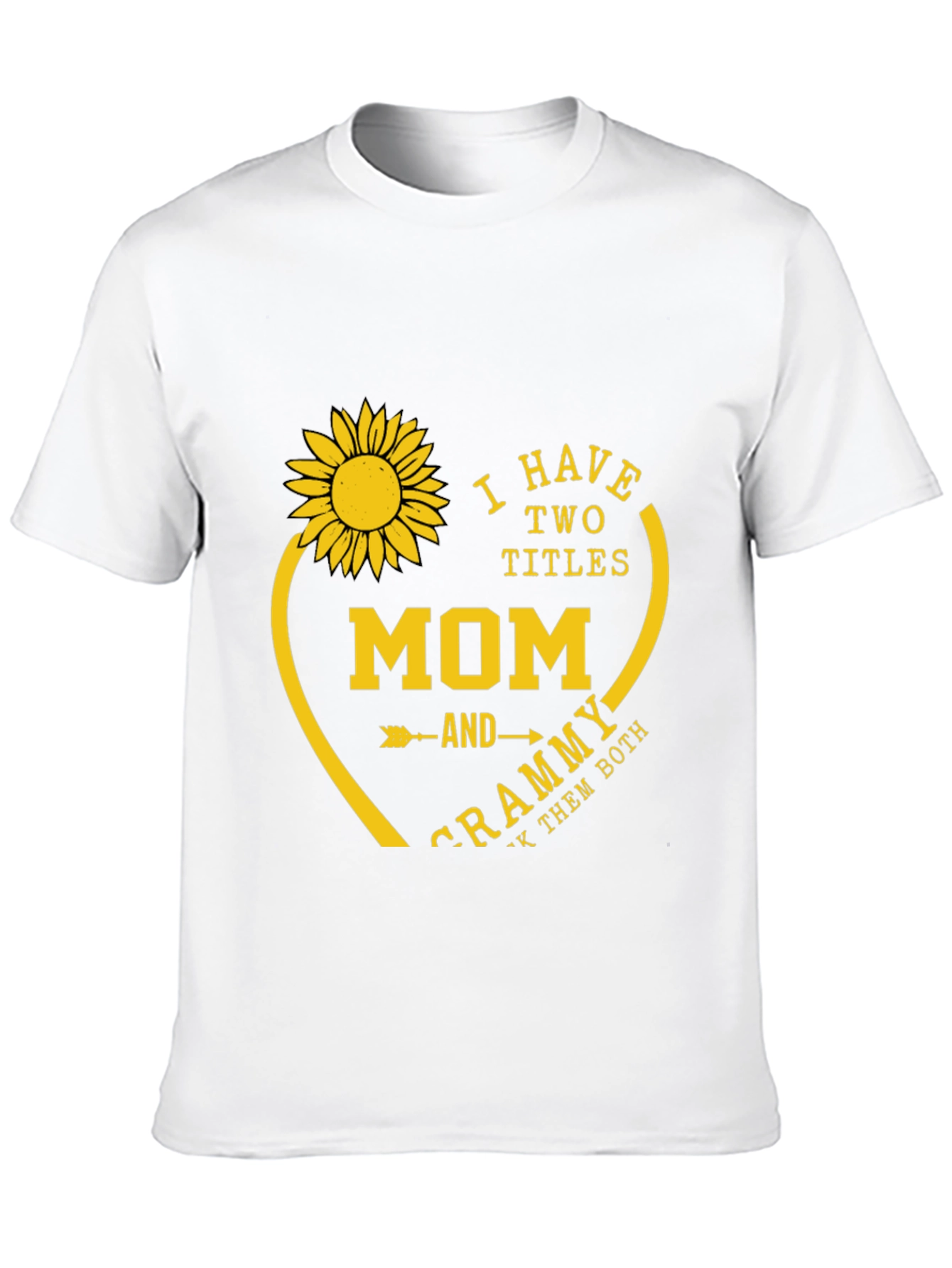 Mom & Grammy Sunflower Graphic Tee