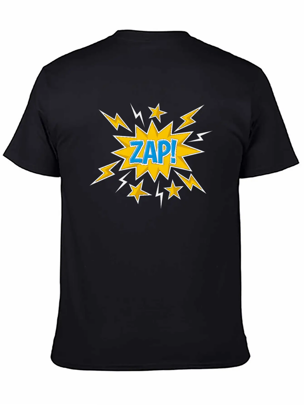 Zap Comic Sound Effect Timeless Short Sleeve Tee – Comfy And Minimalist Design