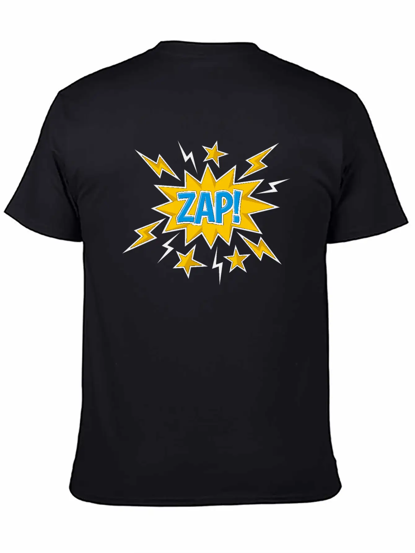 Zap Comic Sound Effect Timeless Short Sleeve Tee – Comfy And Minimalist Design