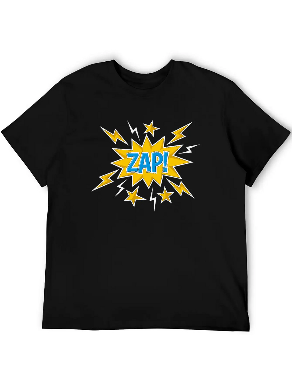 Zap Comic Sound Effect Timeless Short Sleeve Tee – Comfy And Minimalist Design