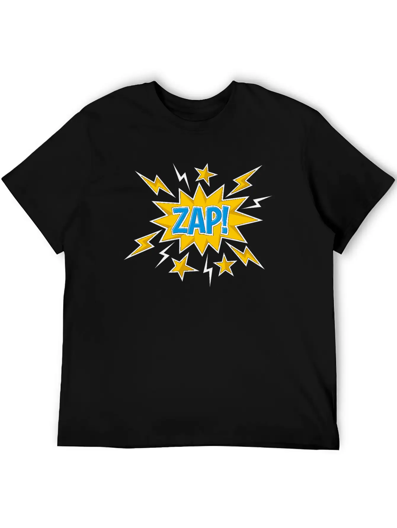 Zap Comic Sound Effect Timeless Short Sleeve Tee – Comfy And Minimalist Design