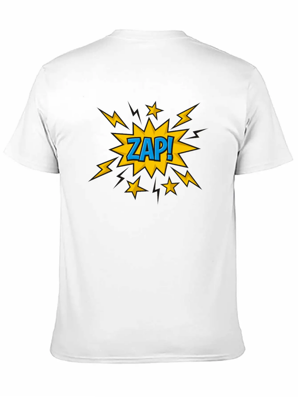Zap Comic Sound Effect Timeless Short Sleeve Tee – Comfy And Minimalist Design