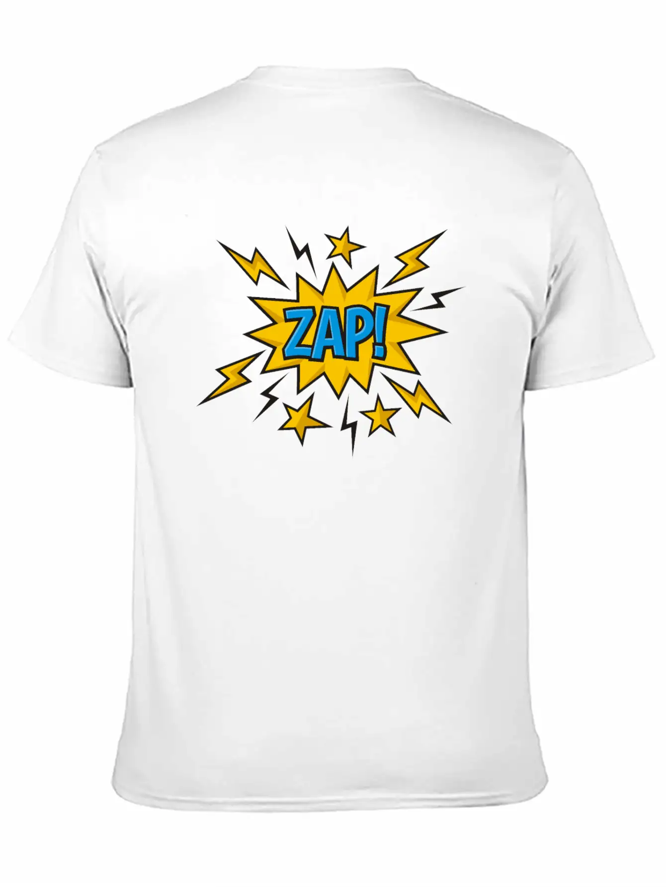 Zap Comic Sound Effect Timeless Short Sleeve Tee – Comfy And Minimalist Design