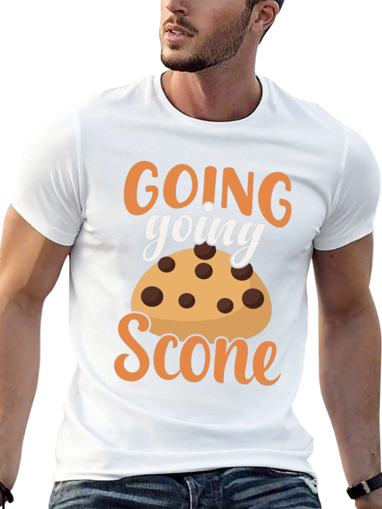 Going Going Scone Funny Graphic T-Shirt