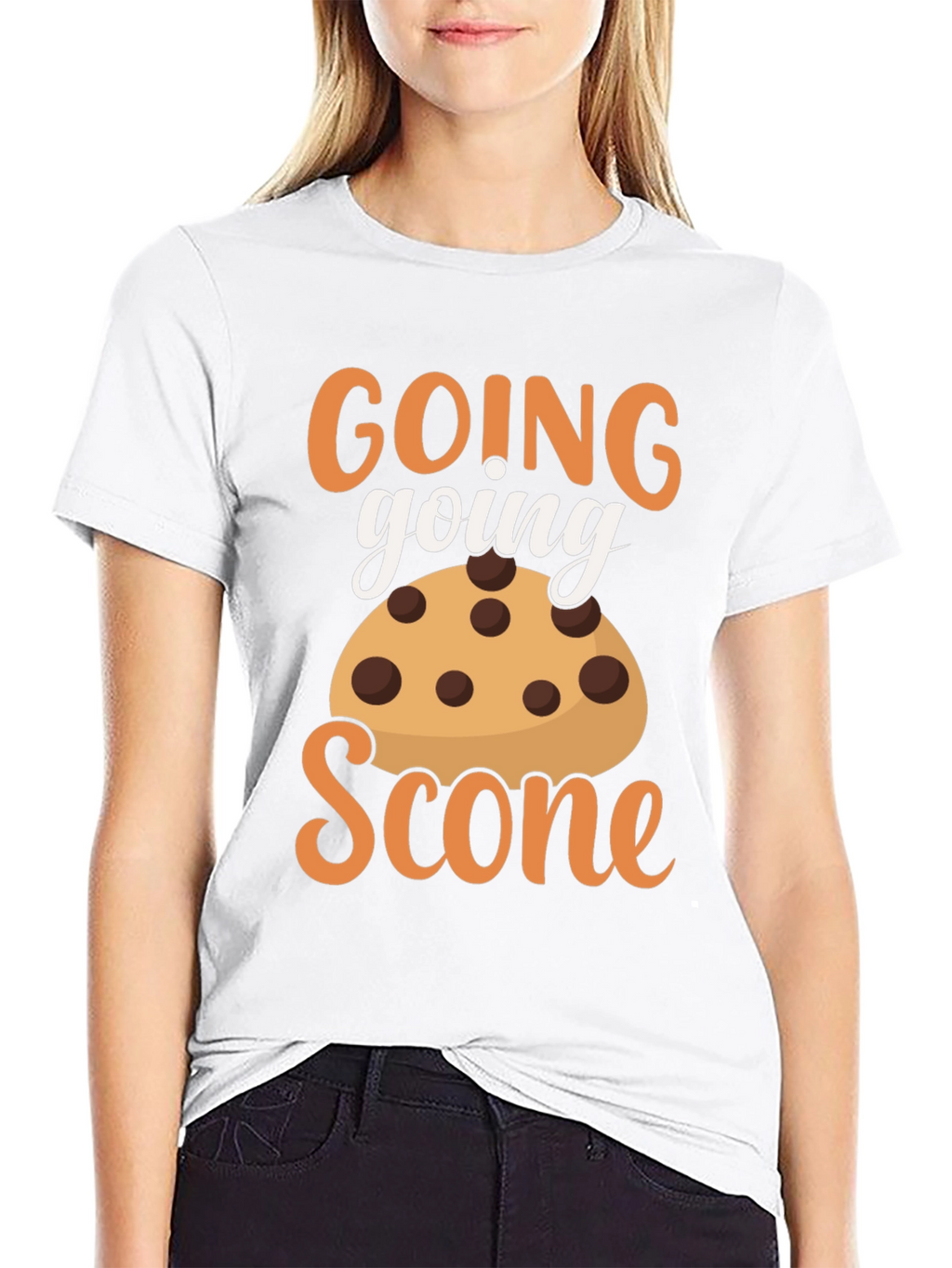 Going Going Scone Funny Graphic T-Shirt