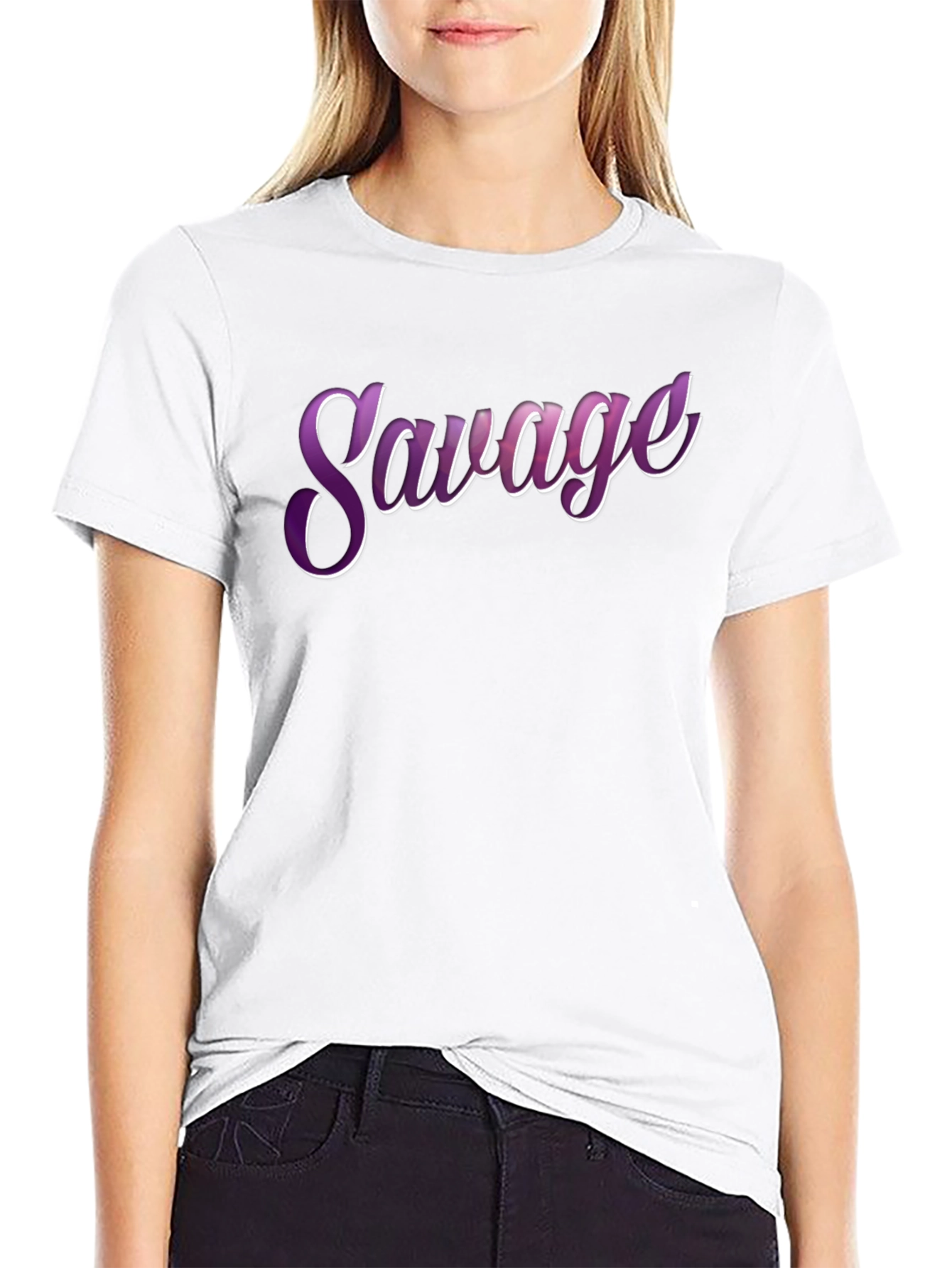 Savage Graphic Tee - Stylish Casual Wear