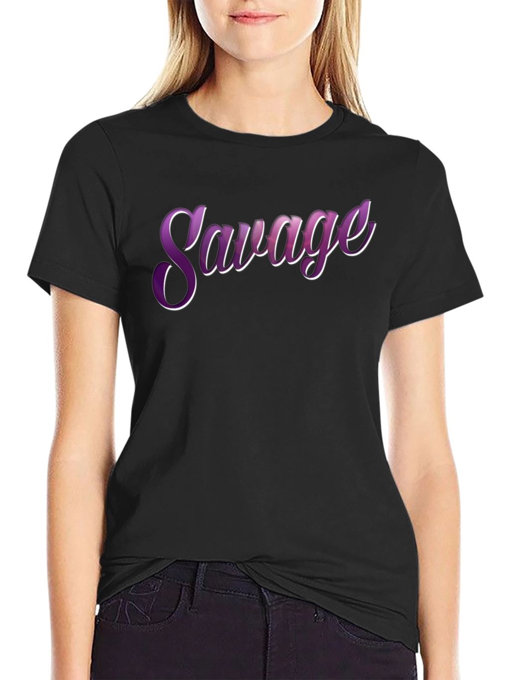 Savage Graphic Tee - Stylish Casual Wear