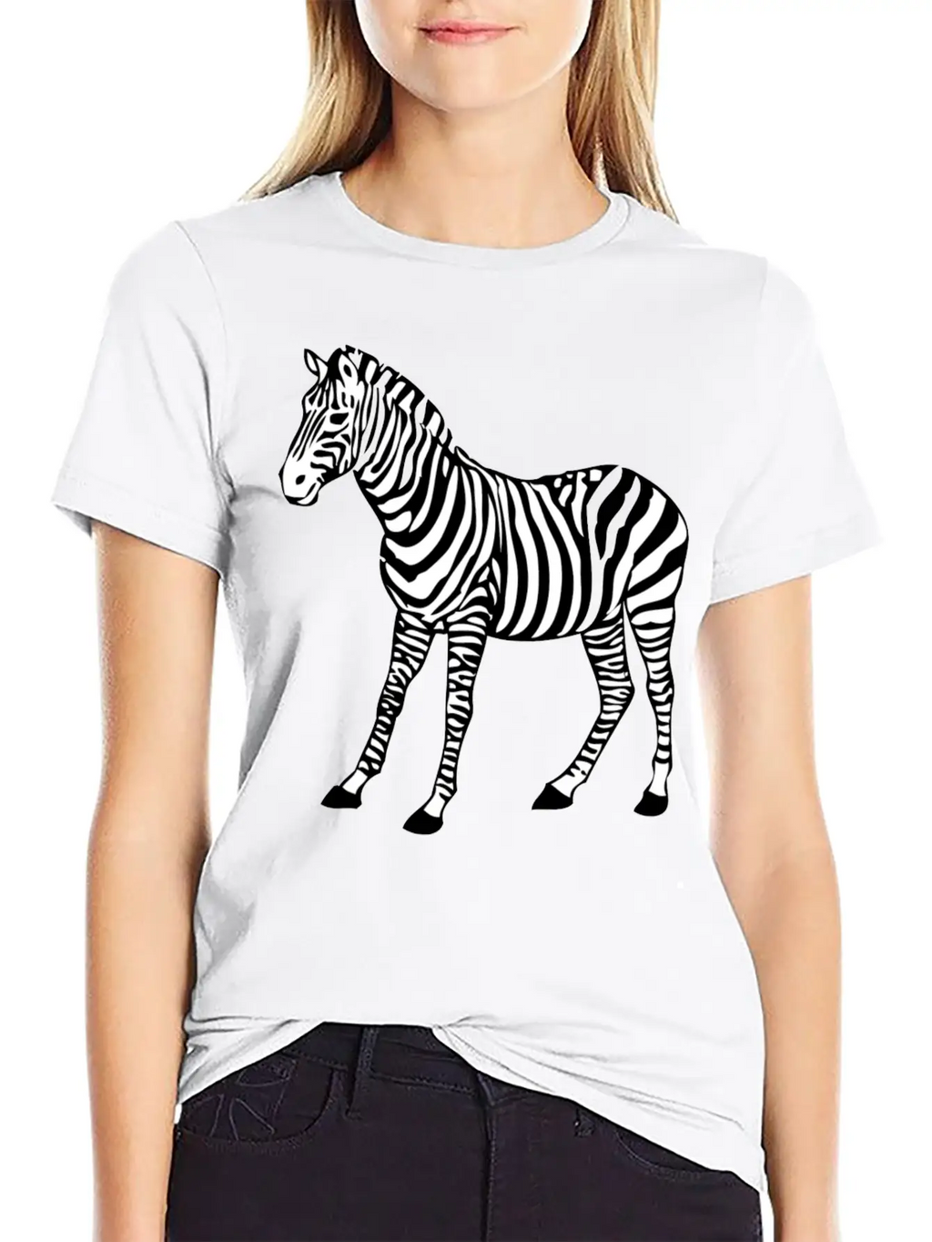 Zebra Horse Safari Serengeti Africa Afrika Pferd37 Breathable Graphic T-Shirt – Perfect For Casual Days