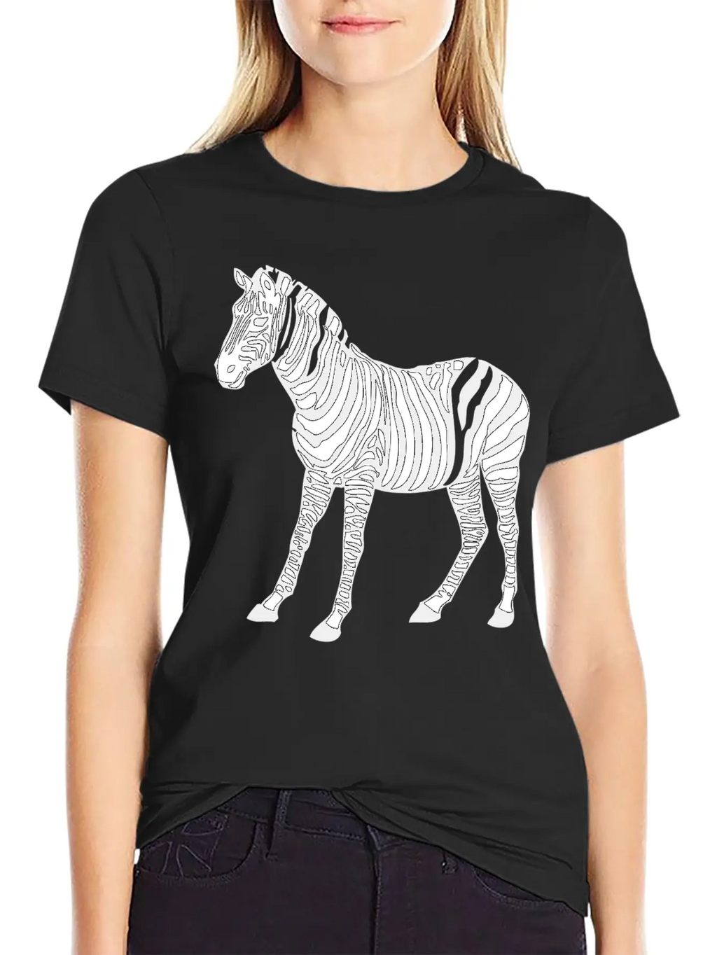 Zebra Horse Safari Serengeti Africa Afrika Pferd37 Breathable Graphic T-Shirt – Perfect For Casual Days
