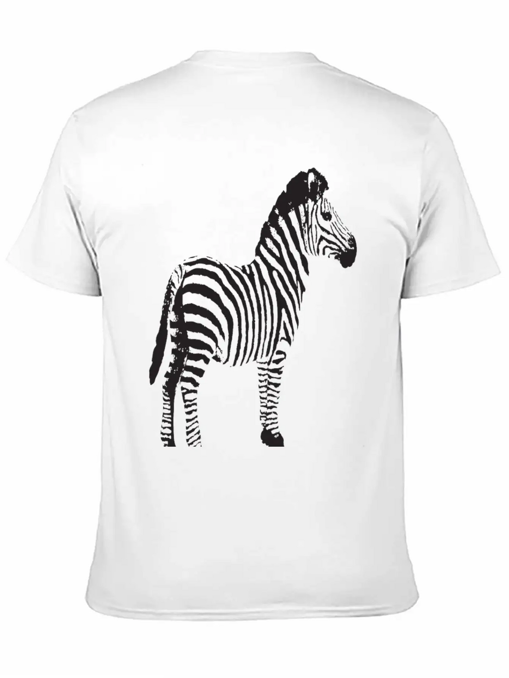 ZEBRA Pop Art Stylish Everyday T-Shirt – Unisex Basic Cotton Tee