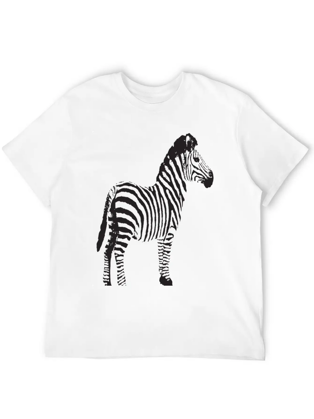 ZEBRA Pop Art Stylish Everyday T-Shirt – Unisex Basic Cotton Tee