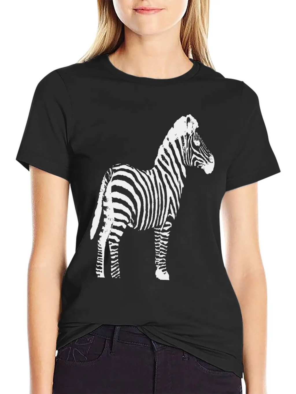 ZEBRA Pop Art Stylish Everyday T-Shirt – Unisex Basic Cotton Tee
