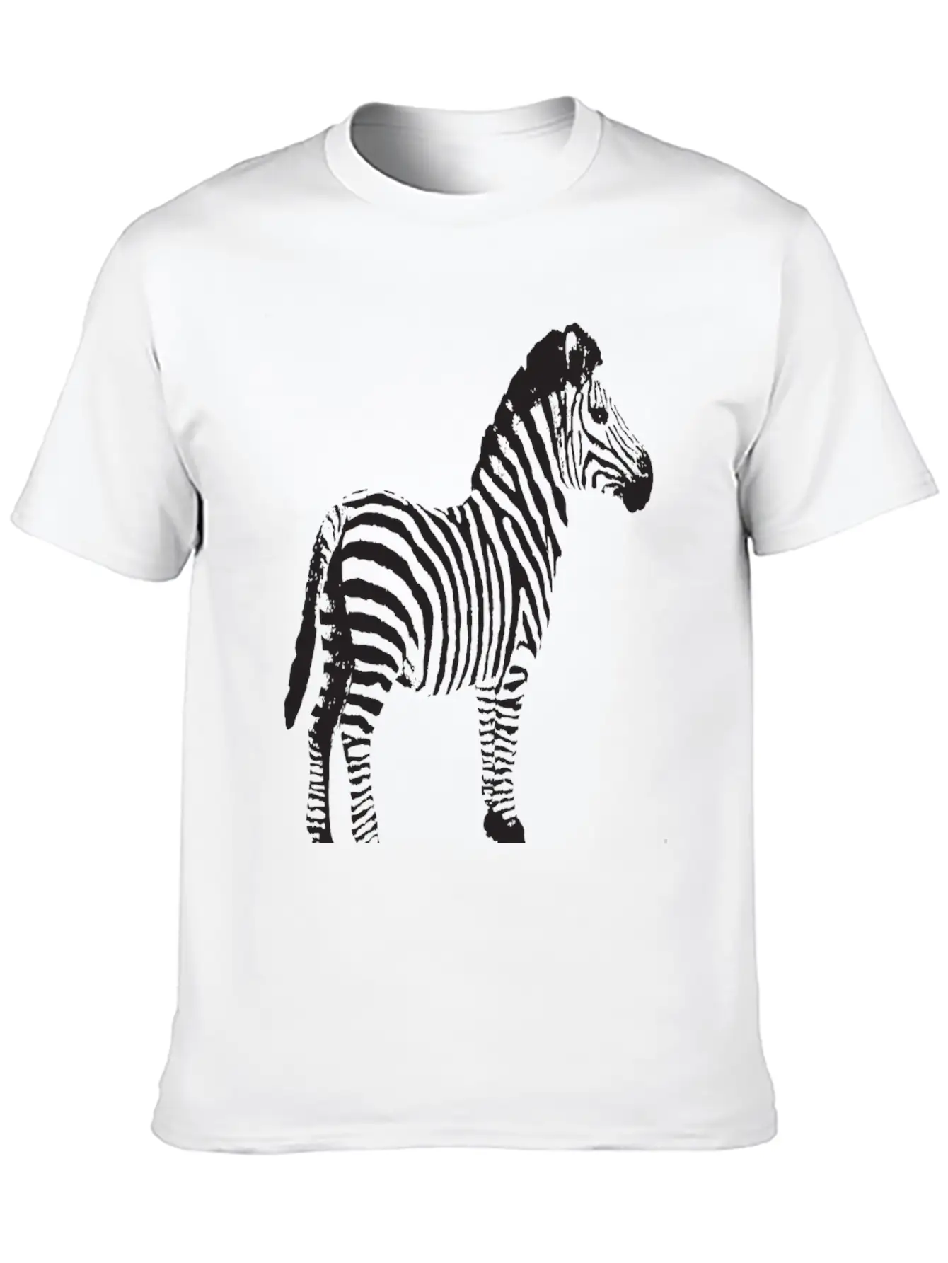 ZEBRA Pop Art Stylish Everyday T-Shirt – Unisex Basic Cotton Tee