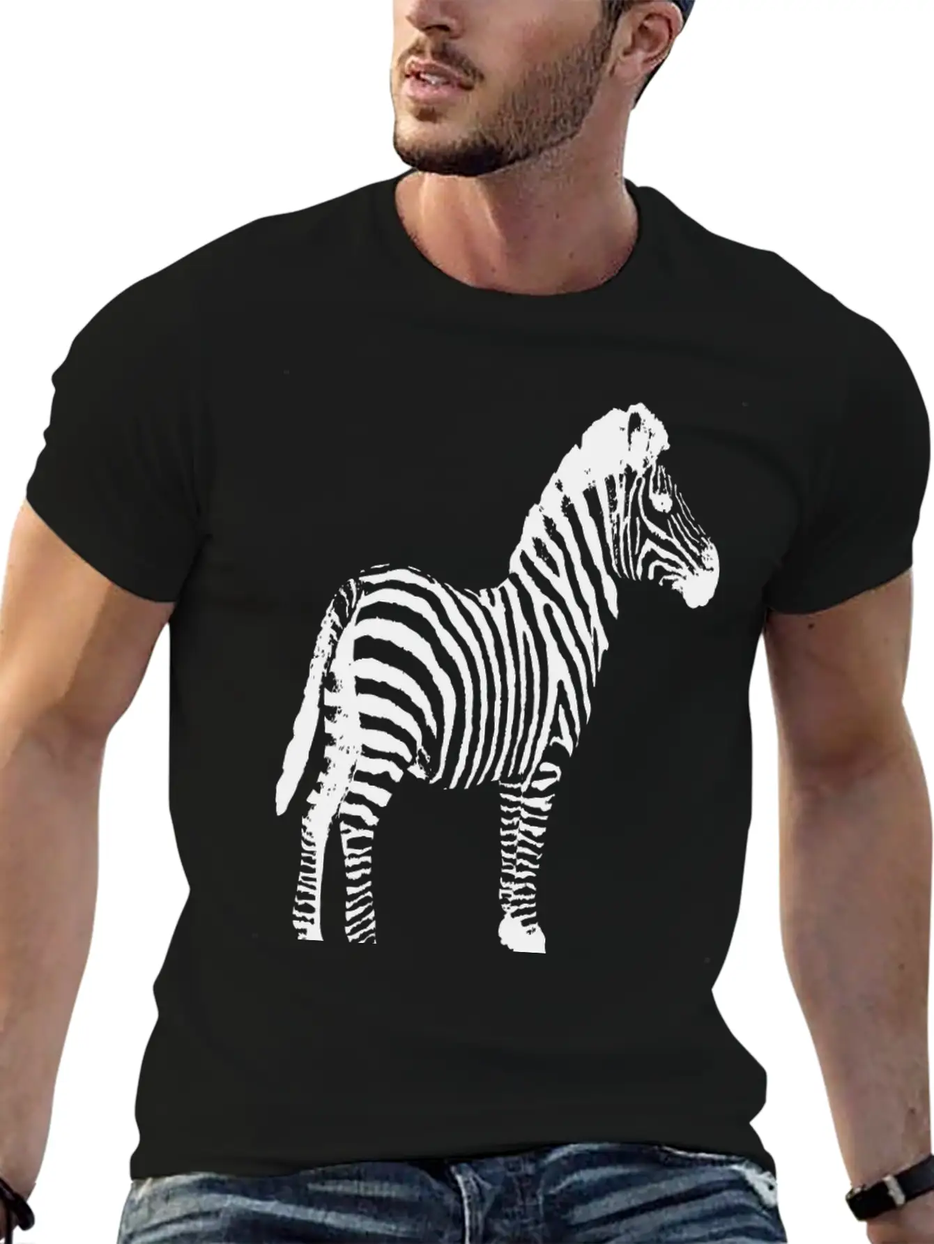 ZEBRA Pop Art Stylish Everyday T-Shirt – Unisex Basic Cotton Tee