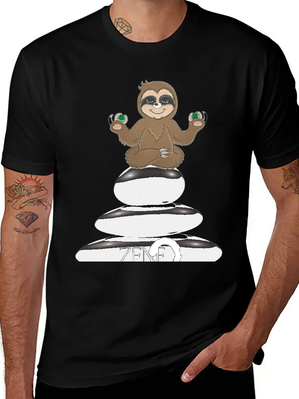 Zen Attitude Basic Graphic T-Shirt – Daily Comfort In Soft Cotton