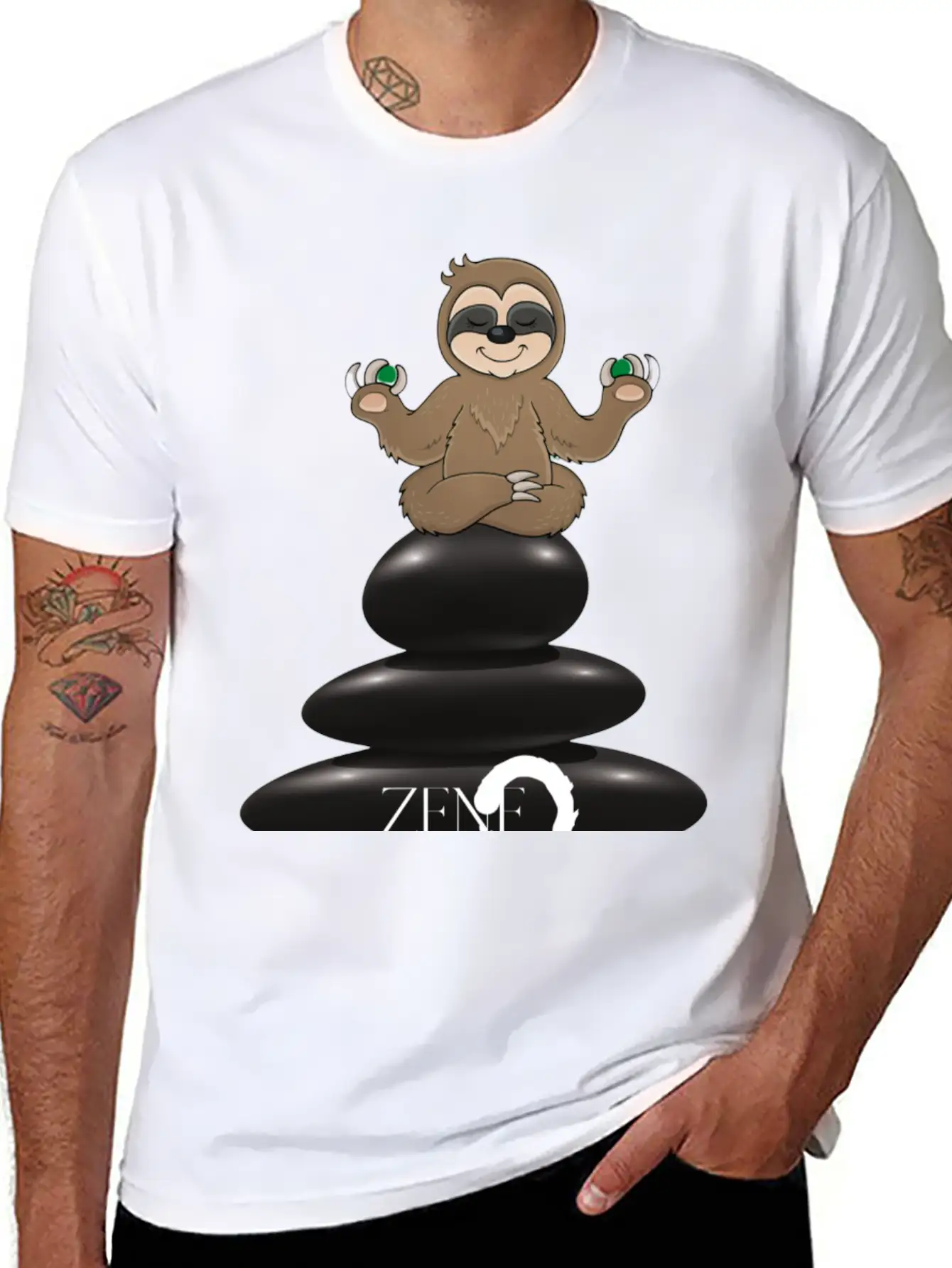 Zen Attitude Basic Graphic T-Shirt – Daily Comfort In Soft Cotton