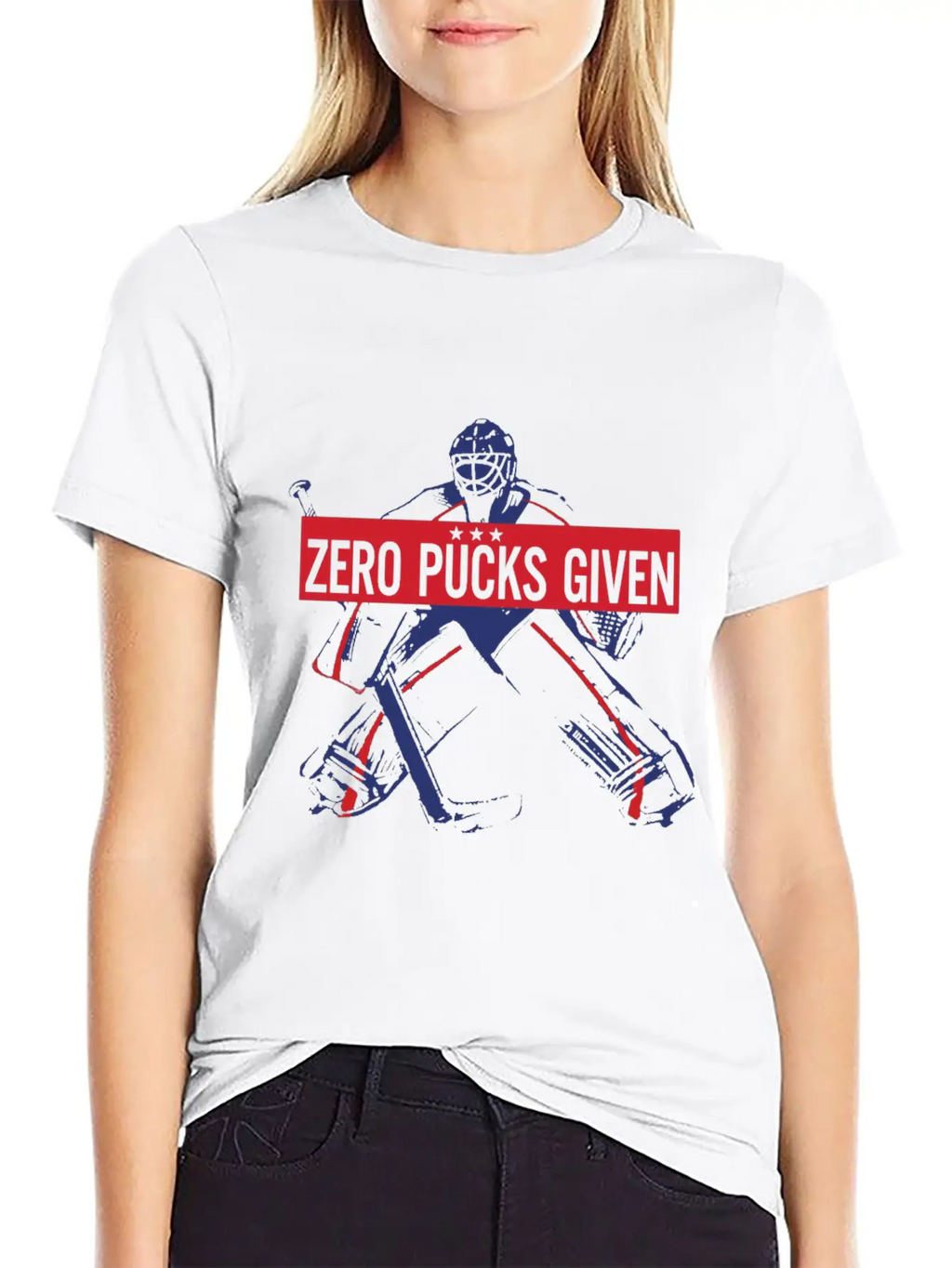 Zero Pucks Given Hockey Goali Hockey Gift Most Sol Timeless Short Sleeve Tee – Comfy And Minimalist Design