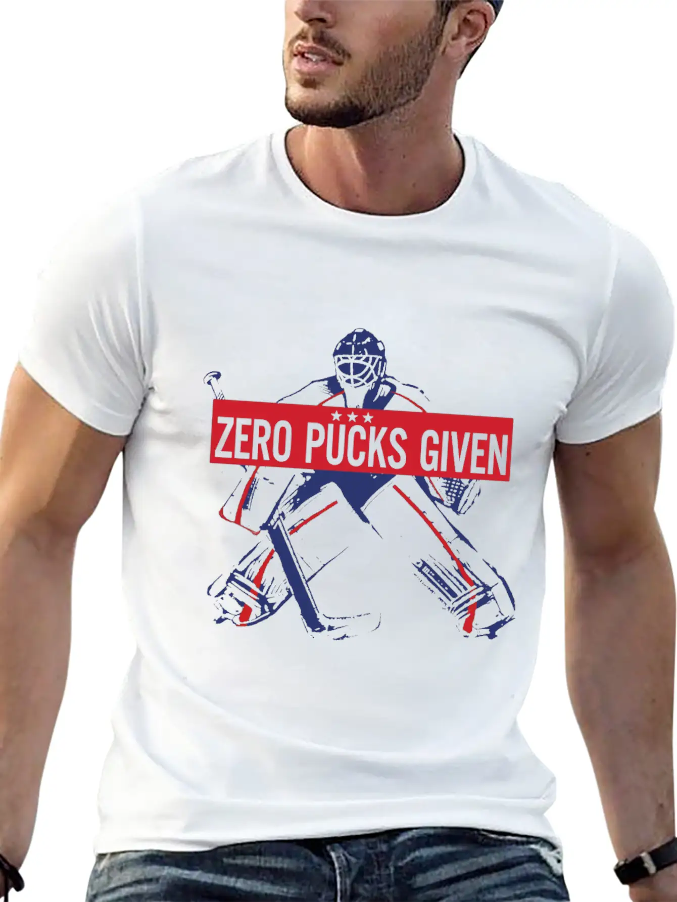Zero Pucks Given Hockey Goali Hockey Gift Most Sol Timeless Short Sleeve Tee – Comfy And Minimalist Design
