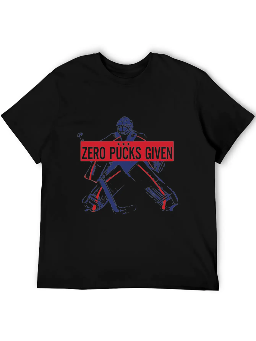 Zero Pucks Given Hockey Goali Hockey Gift Most Sol Timeless Short Sleeve Tee – Comfy And Minimalist Design