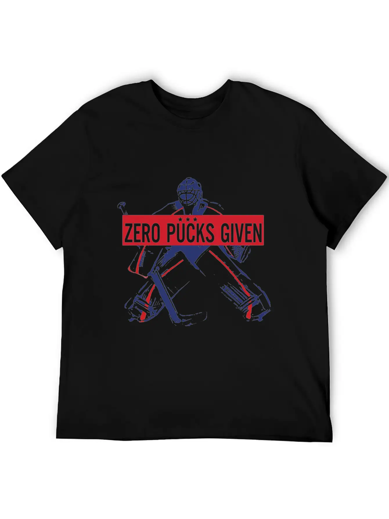 Zero Pucks Given Hockey Goali Hockey Gift Most Sol Timeless Short Sleeve Tee – Comfy And Minimalist Design