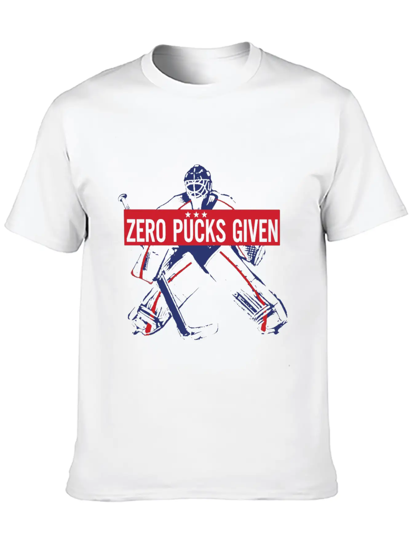 Zero Pucks Given Hockey Goali Hockey Gift Most Sol Timeless Short Sleeve Tee – Comfy And Minimalist Design