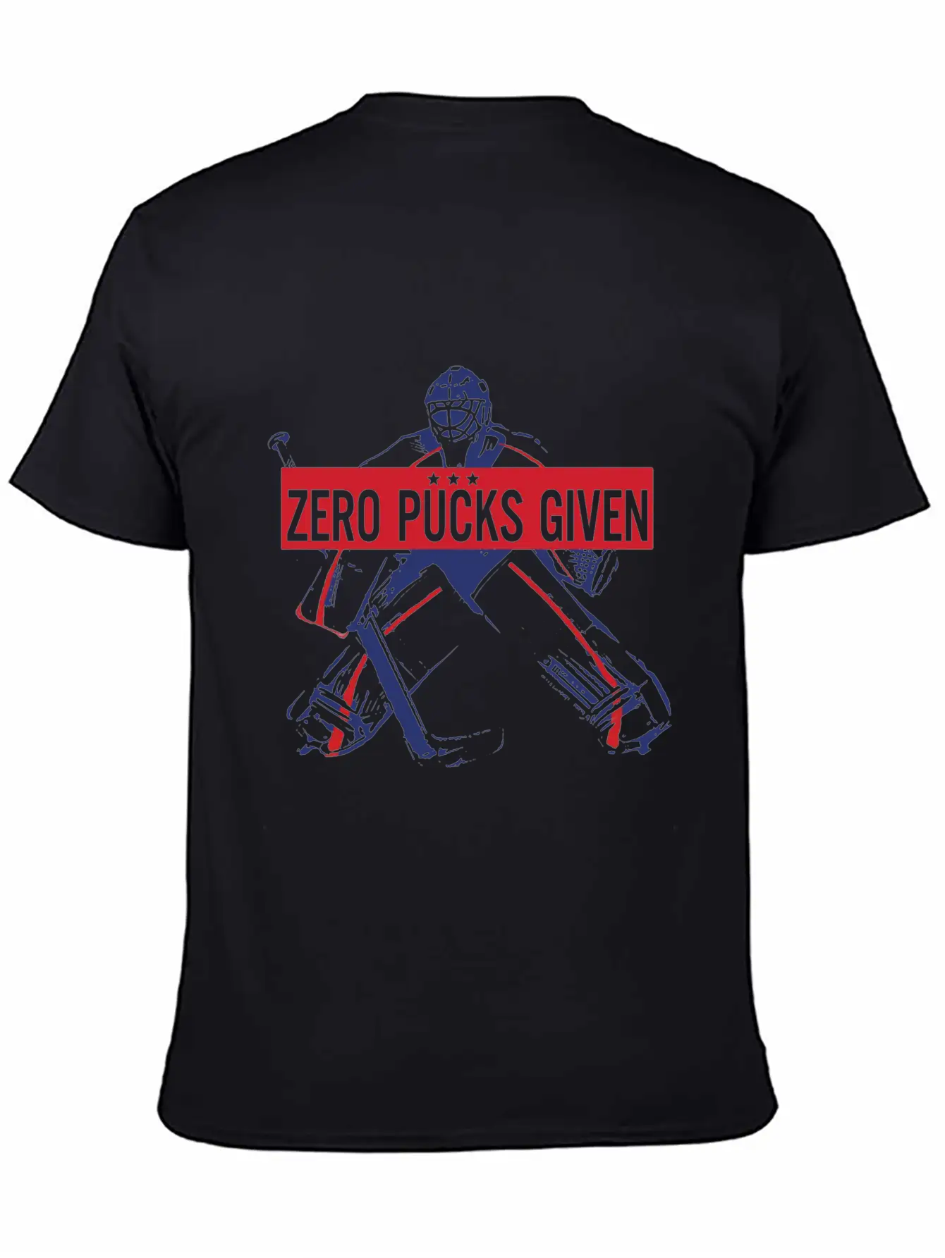 Zero Pucks Given Hockey Goali Hockey Gift Most Sol Timeless Short Sleeve Tee – Comfy And Minimalist Design