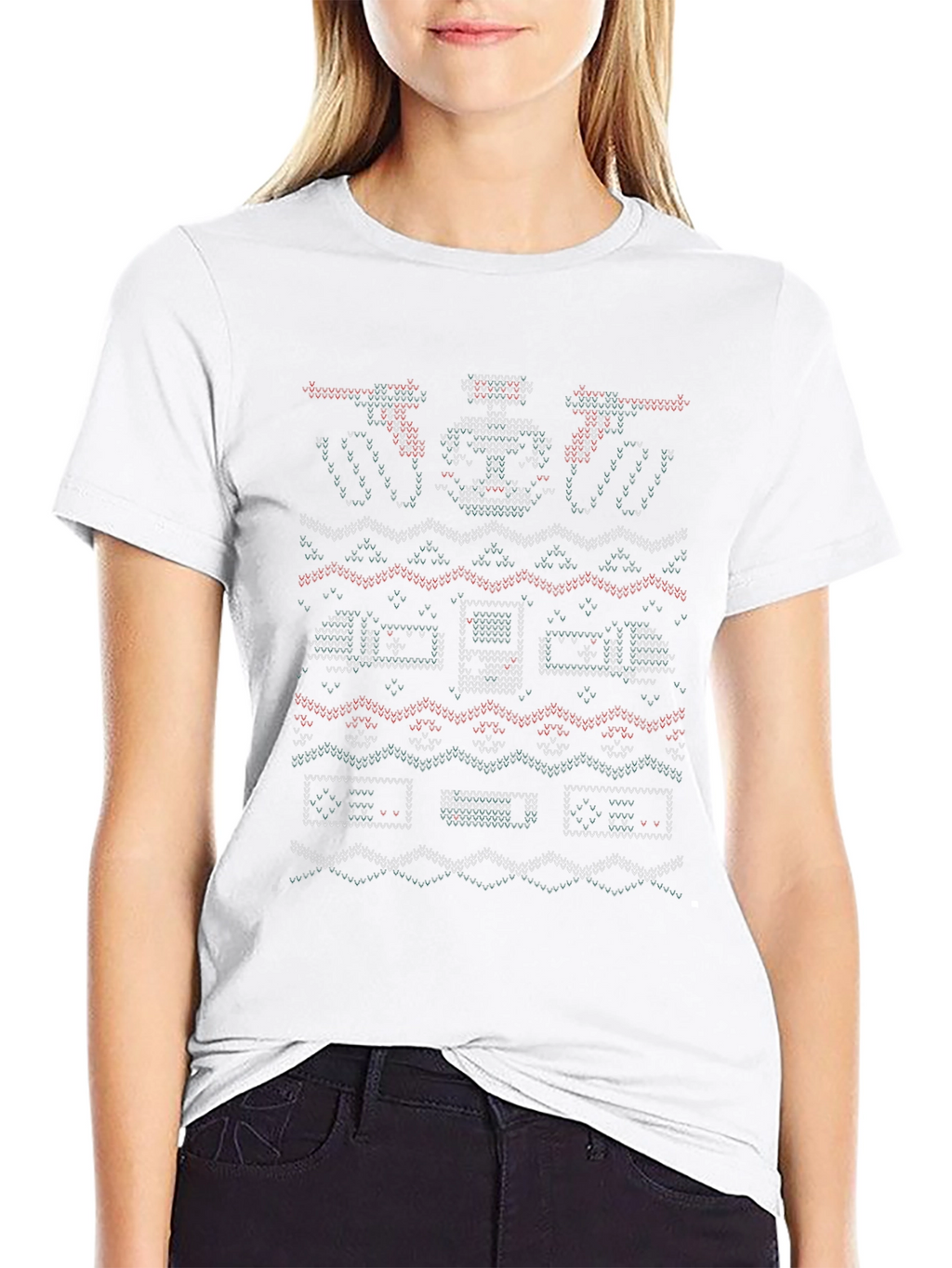 Retro Game Ugly Christmas Sweater T-Shirt