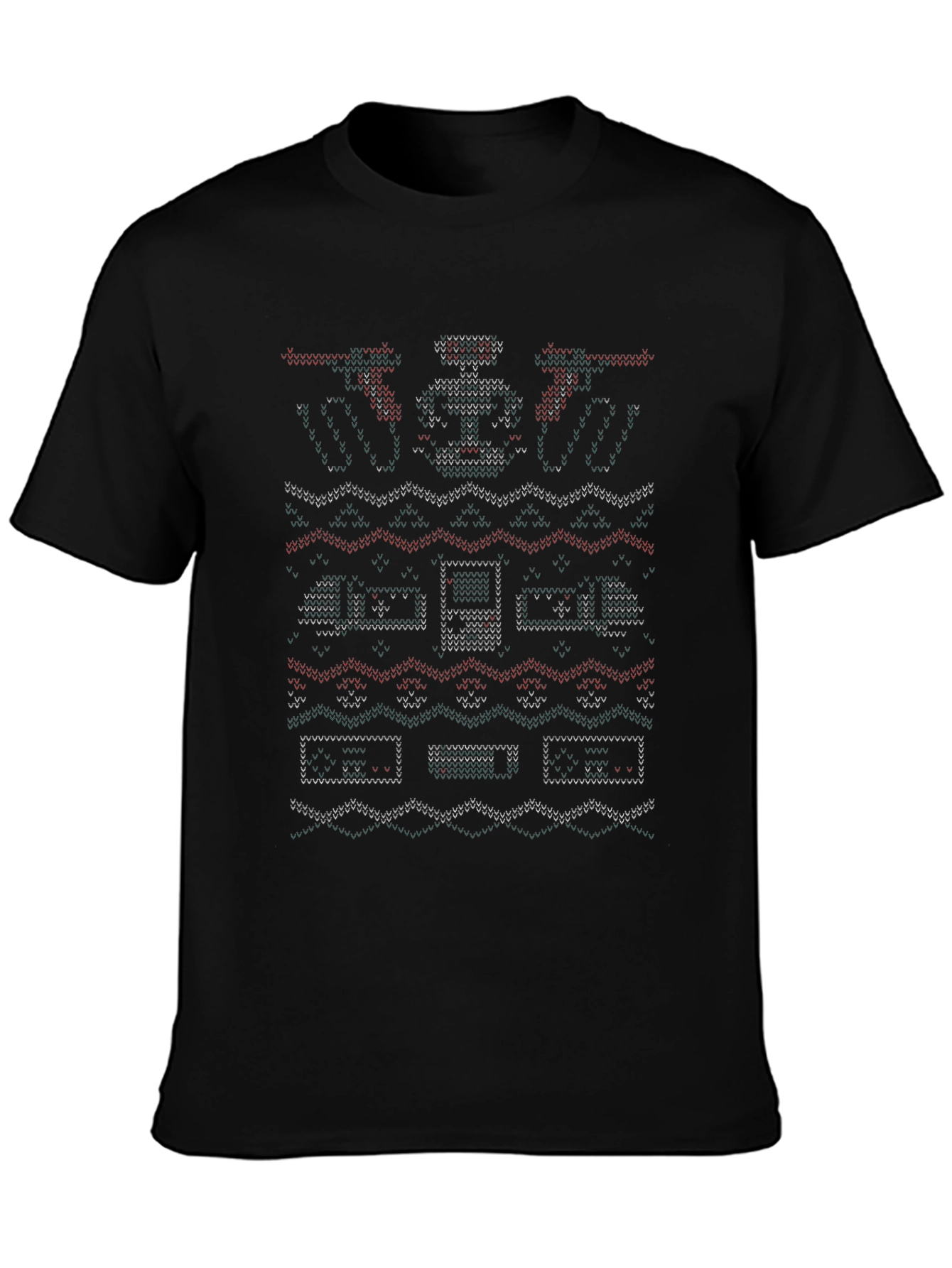 Retro Game Ugly Christmas Sweater T-Shirt