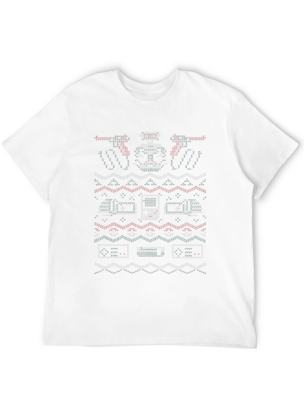 Retro Game Ugly Christmas Sweater T-Shirt