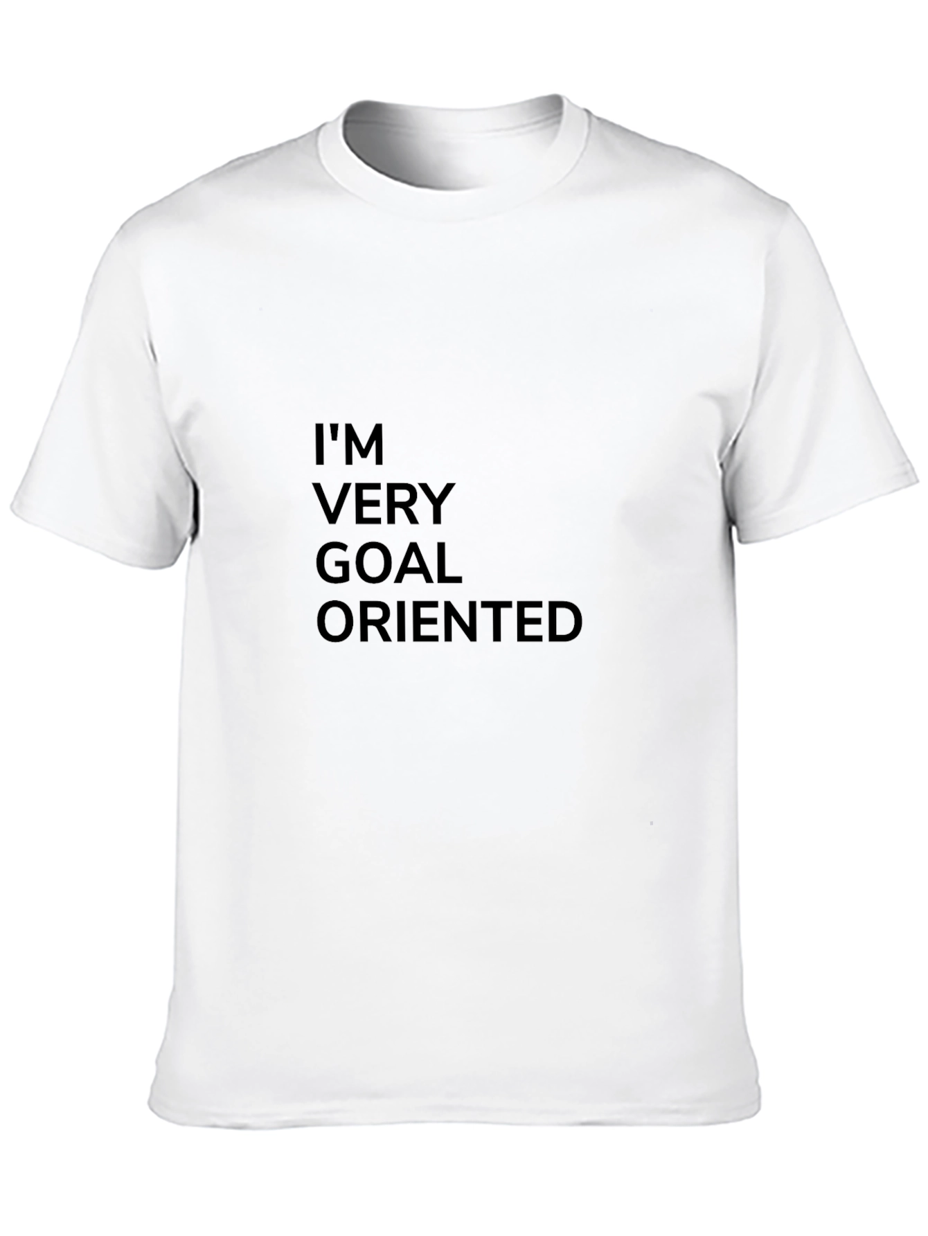 Goal Oriented Black T-Shirt