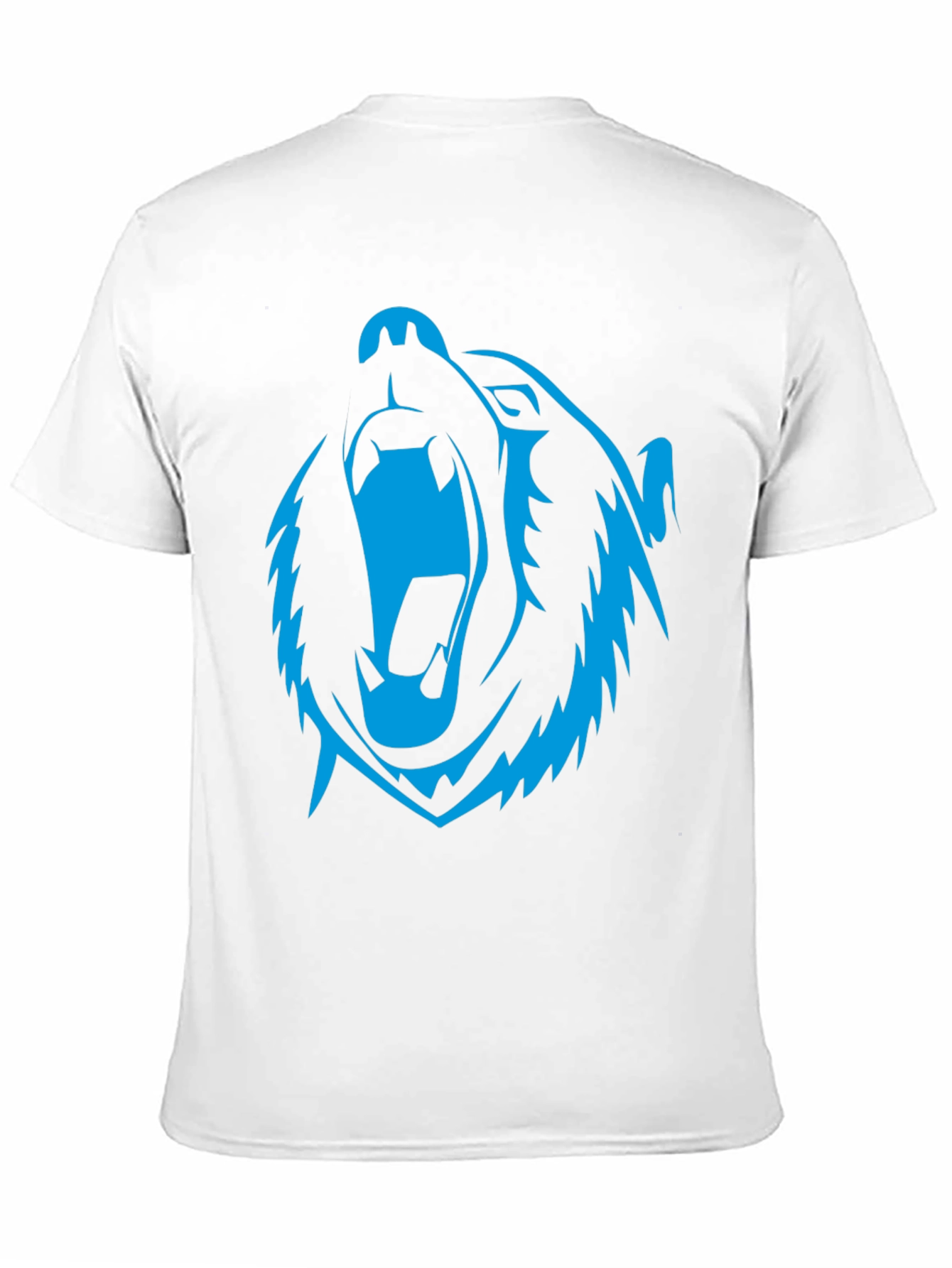 Roaring Bear Graphic Black T-Shirt