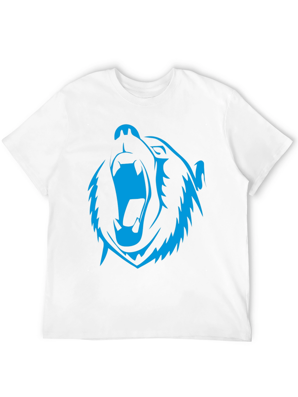Roaring Bear Graphic Black T-Shirt